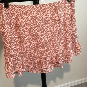 Sage The Label Mini Ruffled Skirt